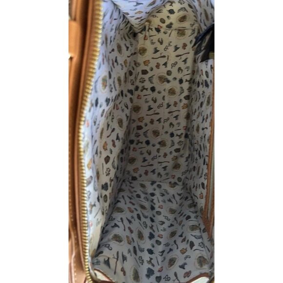 Vintage Harry Potter Wizarding World Brown Leather Purse Cross Body Shoulder - Picture 10 of 16